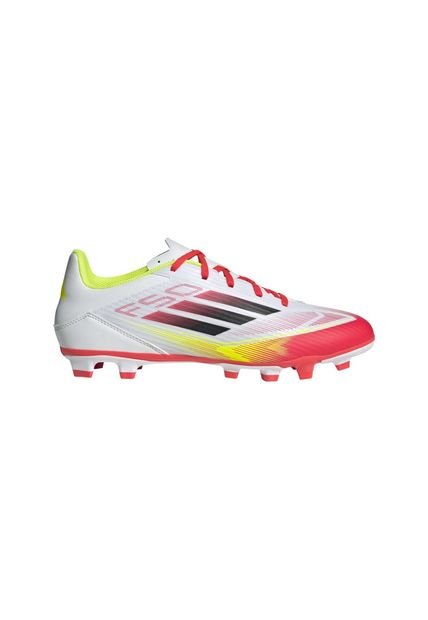 Adidas Performance Guayos Adidas Hombre F50 Club Para Terrenos Firmes Y Múltiples Superficies-Blanco-Rojo Guayos Adidas Hombre F50 Club Para Terrenos Firmes Y Múltiples Superficies-Blanco-Rojo