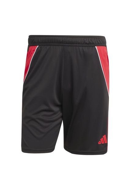 Adidas Performance Pantaloneta Adidas Hombre Entrenamiento Tiro 24-Negro-Rojo Pantaloneta Adidas Hombre Entrenamiento Tiro 24-Negro-Rojo