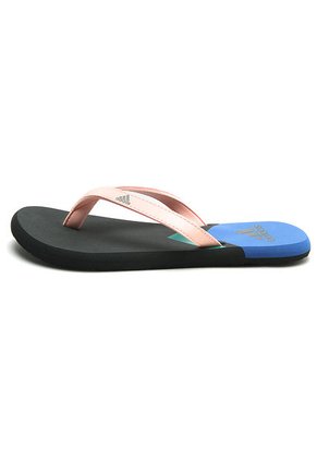 Playera Negro-Azul-Rosa-Verde adidas Performance Eezay Flip Flop