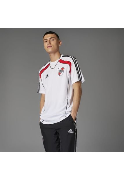 Adidas Performance Camiseta Adidas Hombre UBP River Plate -Rojo-Blanco Camiseta Adidas Hombre UBP River Plate -Rojo-Blanco