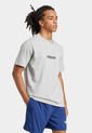 Camiseta adidas Sportswear Essentials Linear Gris de adidas Performance