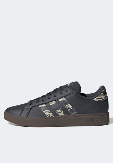 Tenis adidas Sportswear Grand Court Base 2.0 Gris Oscuro