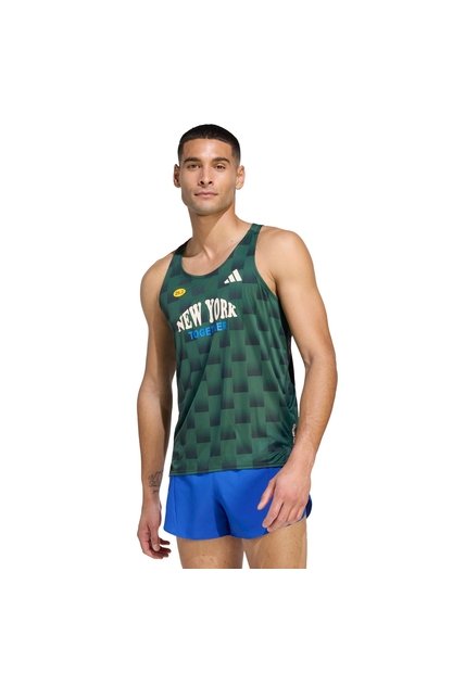 Esqueleto Running Verde Adidas Adizero NYC Hombre