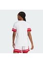 Camiseta Fútbol Blanca Adidas Squadra 25 Mujer de adidas Performance