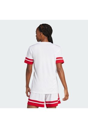 Camiseta Fútbol Blanca Adidas Squadra 25 Mujer