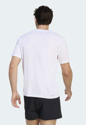 Camiseta adidas Performance Workout Essential Blanco