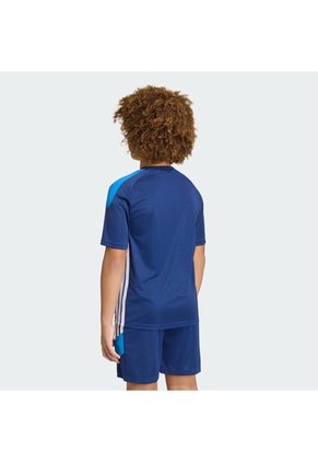 Camiseta Fútbol Azul Adidas Tiro26 Essentials Niños