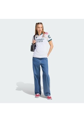 Camiseta Fútbol Blanca Adidas Local Real Madrid 26/27 Mujer