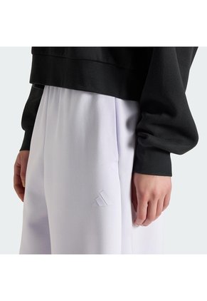 Pantalón Morado Adidas Soft Lux Pierna Recta Mujer