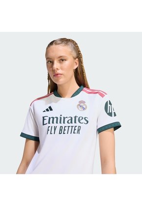 Camiseta Fútbol Blanca Adidas Local Real Madrid 26/27 Mujer