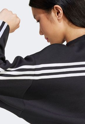 Buzo Negro-Blanco adidas Sportswear Future Icons 3 Rayas