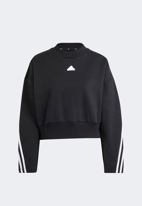 Buzo Negro-Blanco adidas Sportswear Future Icons 3 Rayas