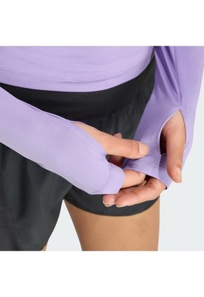 Camiseta Running Morada Adidas Adi365 Essentials Mujer