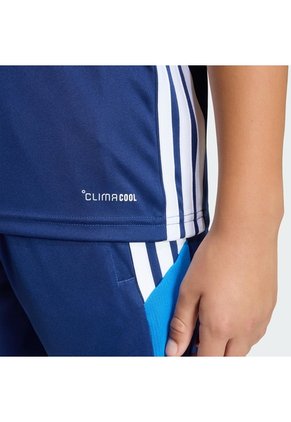 Camiseta Fútbol Azul Adidas Tiro26 Essentials Niños