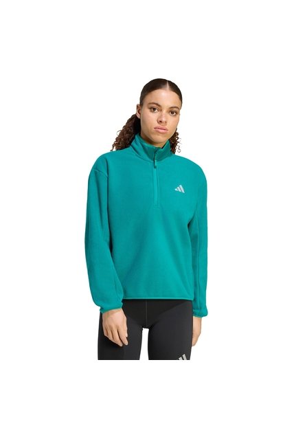 Buzo Running Verde Adidas Adi365 Essentials Winterized Mujer