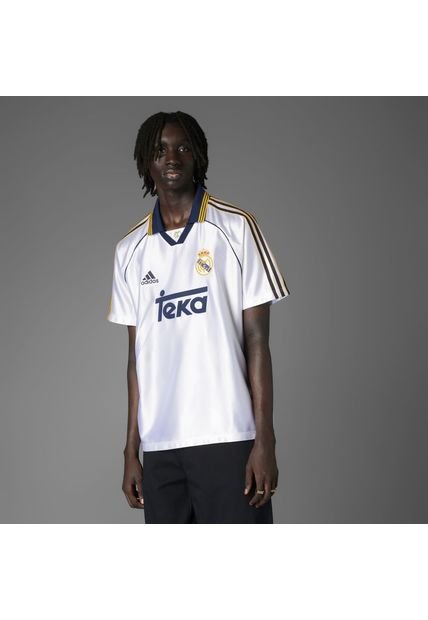 Adidas Performance Camiseta Adidas Hombre Local Real Madrid 99/00  - Blanco Camiseta