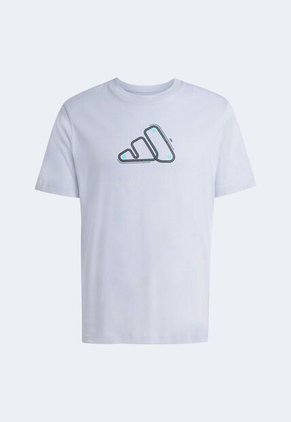 Camiseta adidas Sportswear Graphic Motorsport Track Gris
