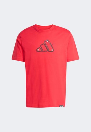 Camiseta adidas Sportswear Graphic Motorsport Track Rojo