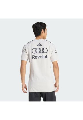 Camiseta Blanca Adidas Polo Audi Revolut F1 Team Engineers & Marketing Hombre