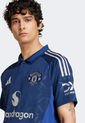 Camiseta Azul-Blanco adidas Performance Visitante Manchester United 24/25 de adidas Performance