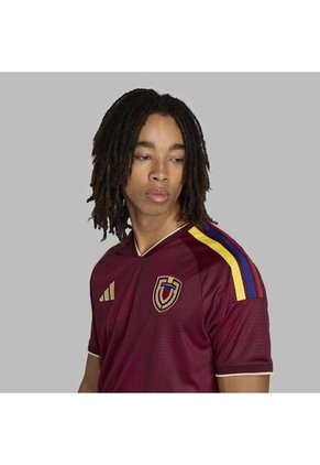 Camiseta Adidas Hombre Local Venezuela 26 - Rojo