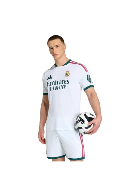 Camiseta Fútbol Blanca Adidas Local Real Madrid 26/27 Versión Jugador Hombre
