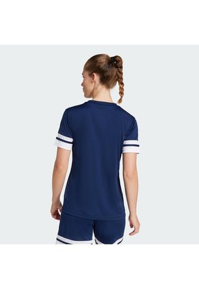 Camiseta Fútbol Azul Adidas Squadra 25 Mujer