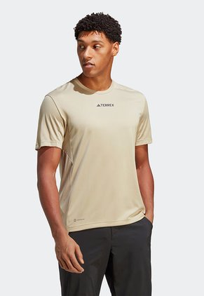 Camiseta Beige-Negro adidas Performance Terrex Multi