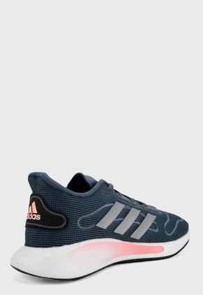 Tenis Running Azul-Blanco-Rosa adidas Performance Galaxar Run