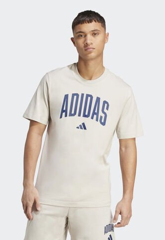 Camiseta adidas Sportswear Collegiate Lineage Beige adidas Performance