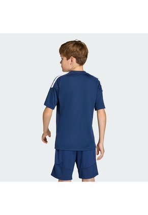 Camiseta Fútbol Azul Adidas Tiro26 League Niños