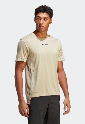 Camiseta Beige-Negro adidas Performance Terrex Multi