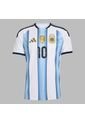 Camiseta Adidas Hombre Local Argentina  26 Messi - Azul de adidas Performance