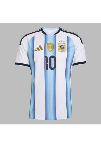 Camiseta Adidas Hombre Local Argentina  26 Messi - Azul adidas Performance