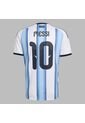 Camiseta Adidas Hombre Local Argentina  26 Messi - Azul de adidas Performance