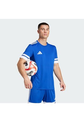 Camiseta Fútbol Azul Adidas Squadra 25 Hombre