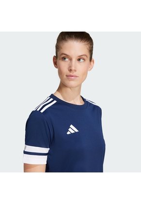 Camiseta Fútbol Azul Adidas Squadra 25 Mujer