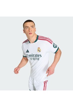 Camiseta Fútbol Blanca Adidas Local Real Madrid 26/27 Versión Jugador Hombre
