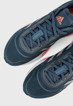 Tenis Running Azul-Blanco-Rosa adidas Performance Galaxar Run