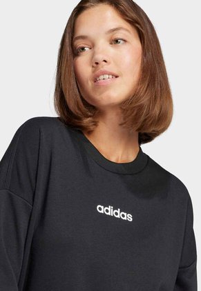 Buzo adidas Sportswear Essentials Linear Negro