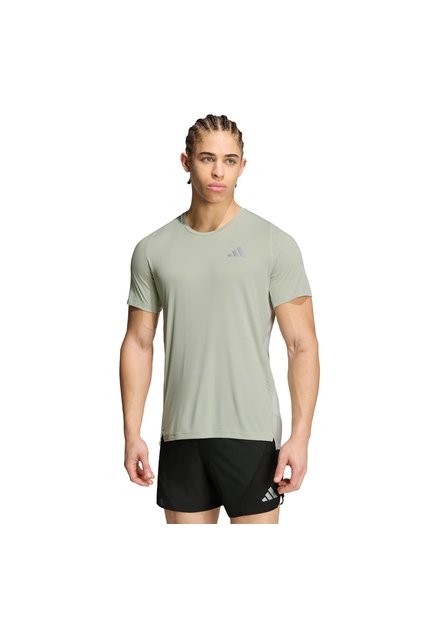 Camiseta Running Verde Adidas Adi365Breeze Hombre
