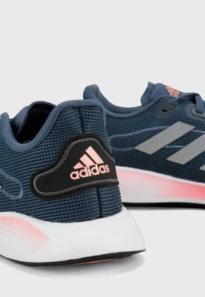 Tenis Running Azul-Blanco-Rosa adidas Performance Galaxar Run