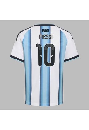 Camiseta Adidas Kids Local Selección Argentia 26 Messi - Azul