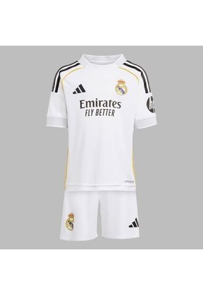 Conjunto Adidas Kids Real Madrid 25/26 - Blanco
