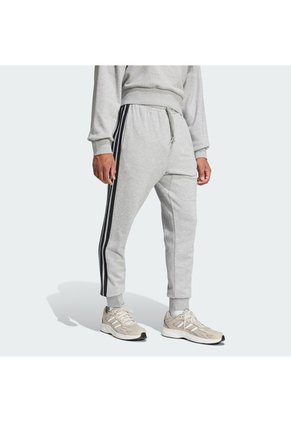 Pantalón Gris Adidas Essentials French Terry 3 Bandas Hombre