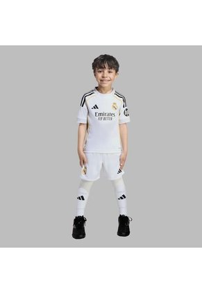 Conjunto Adidas Kids Real Madrid 25/26 - Blanco