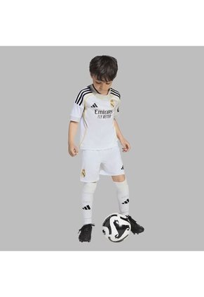 Conjunto Adidas Kids Real Madrid 25/26 - Blanco