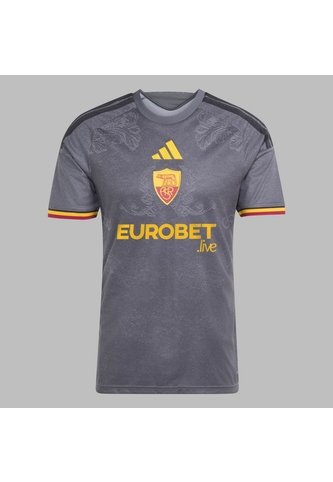 Camiseta Adidas Hombre Tercera AS Roma 26/27 - Gris - Fútbol | Uso Casual Y Entrenamiento adidas Performance