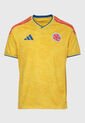 Camiseta Local Selección Colombia 26 adidas Amarillo de adidas Performance