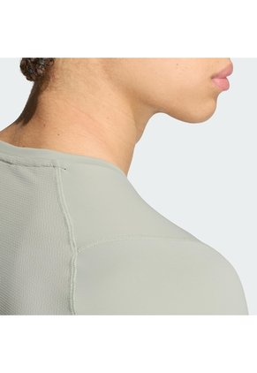 Camiseta Running Verde Adidas Adi365Breeze Hombre